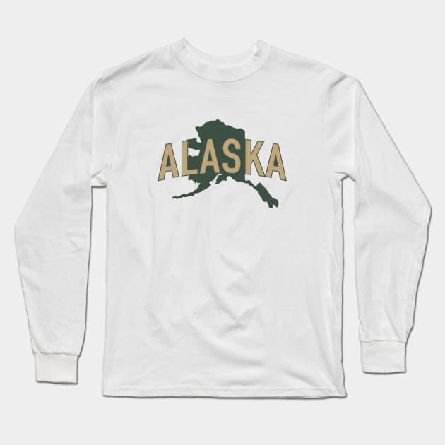 alaska Long Sleeve T-Shirt by Novel_Designs